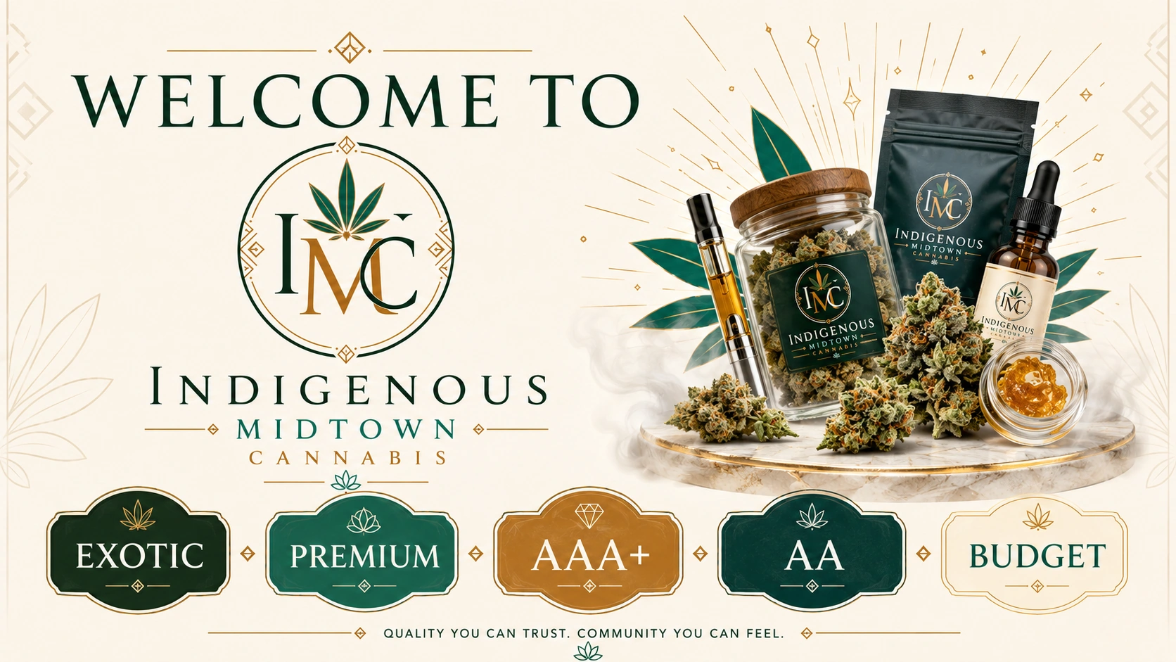 Welcome to Indigenous Midtown Cannabis — Premium Toronto Cannabis Dispensary